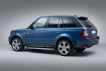 Range Rover Sport 2005-2013 Marchepieds Latéraux BlackLine (2 pcs, Aluminium) photo 1