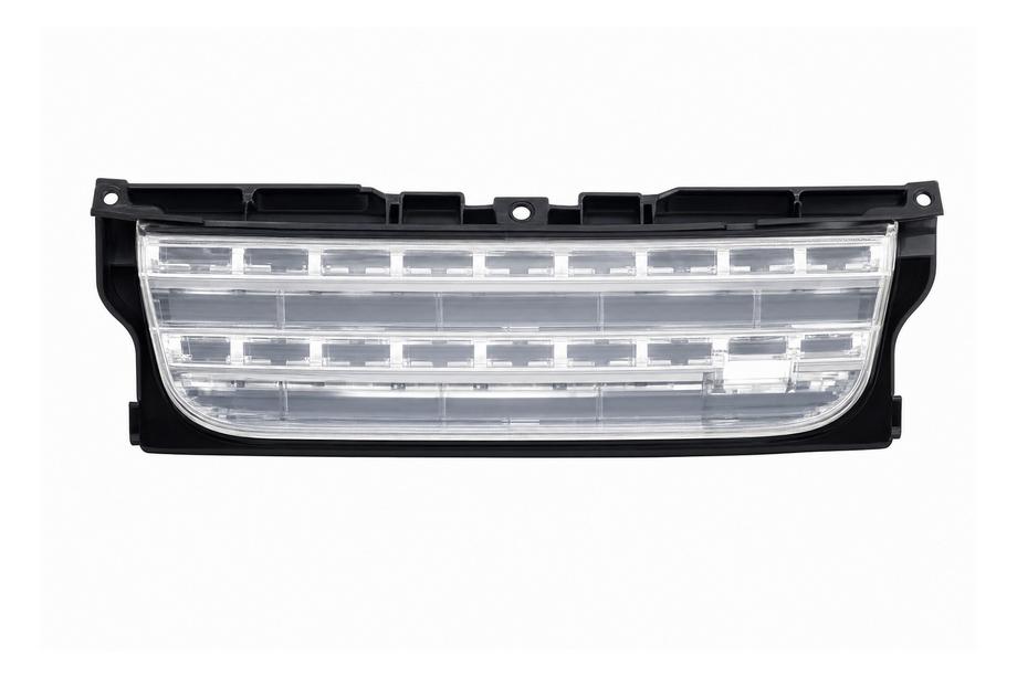 Land Rover Discovery III 2004–2009 Calandre, cadre noir / grille argentée (2014) Image