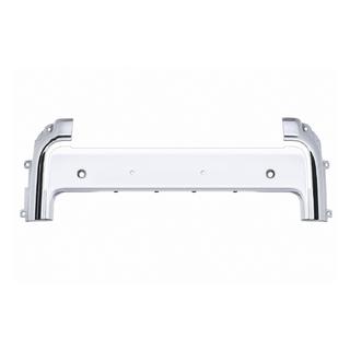 Panneau de pare-chocs avant 5.0X chromé, noir mat Land Rover Defender 2019-