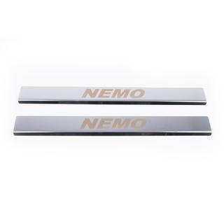 Couvre Seuils de Porte Carmos V1 (2 pcs, Inox) Citroen Nemo 2007-2017 photo 2