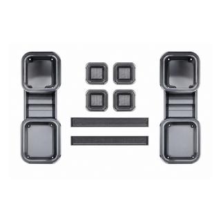 Coques de feux arrière fumées (kit de 6 pcs) Land Rover Defender 2019-
