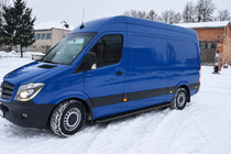 Volkswagen Crafter 2006-2016 Marchepieds lateraux Premium Black (2 pcs, acier inoxydable) d60, Long/ExtraLong photo 2