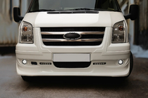 Ford Transit 2000–2014 Caches de calandre chromés (2 pcs, inox) OmsaLine - Inox Italien photo 3