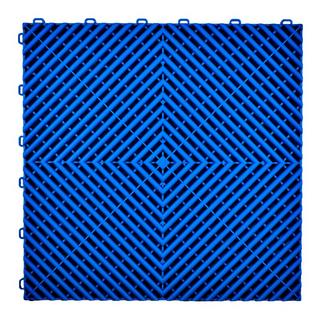 Dalle modulaire P/P (40x40x1,8 cm, bleue)