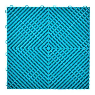 Dalle modulaire P/P (40×40×1,8 cm, bleue)
