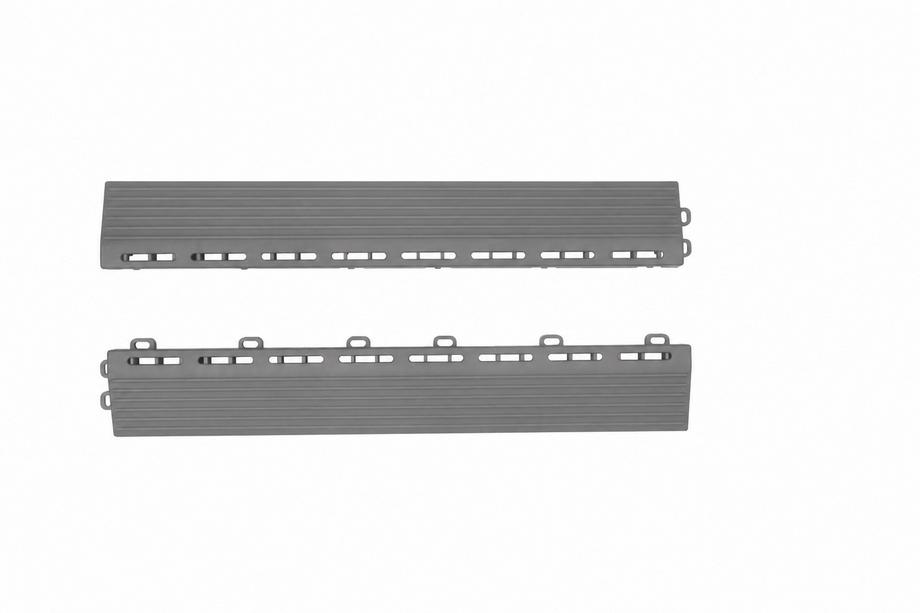 Rail de fixation pour élément de grille P/P (40x6x1.8 cm, gris) Image