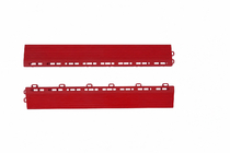 Barre de fixation pour grille mesh P/P (40x6x1,8 cm, rouge) photo 1
