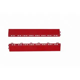 Barre de fixation pour grille mesh P/P (40x6x1,8 cm, rouge)