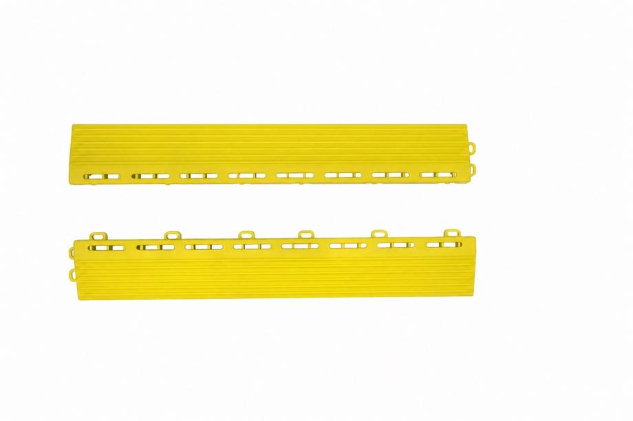 Rail de fixation pour grille mesh P/P (40x6x1,8 cm, jaune) Image
