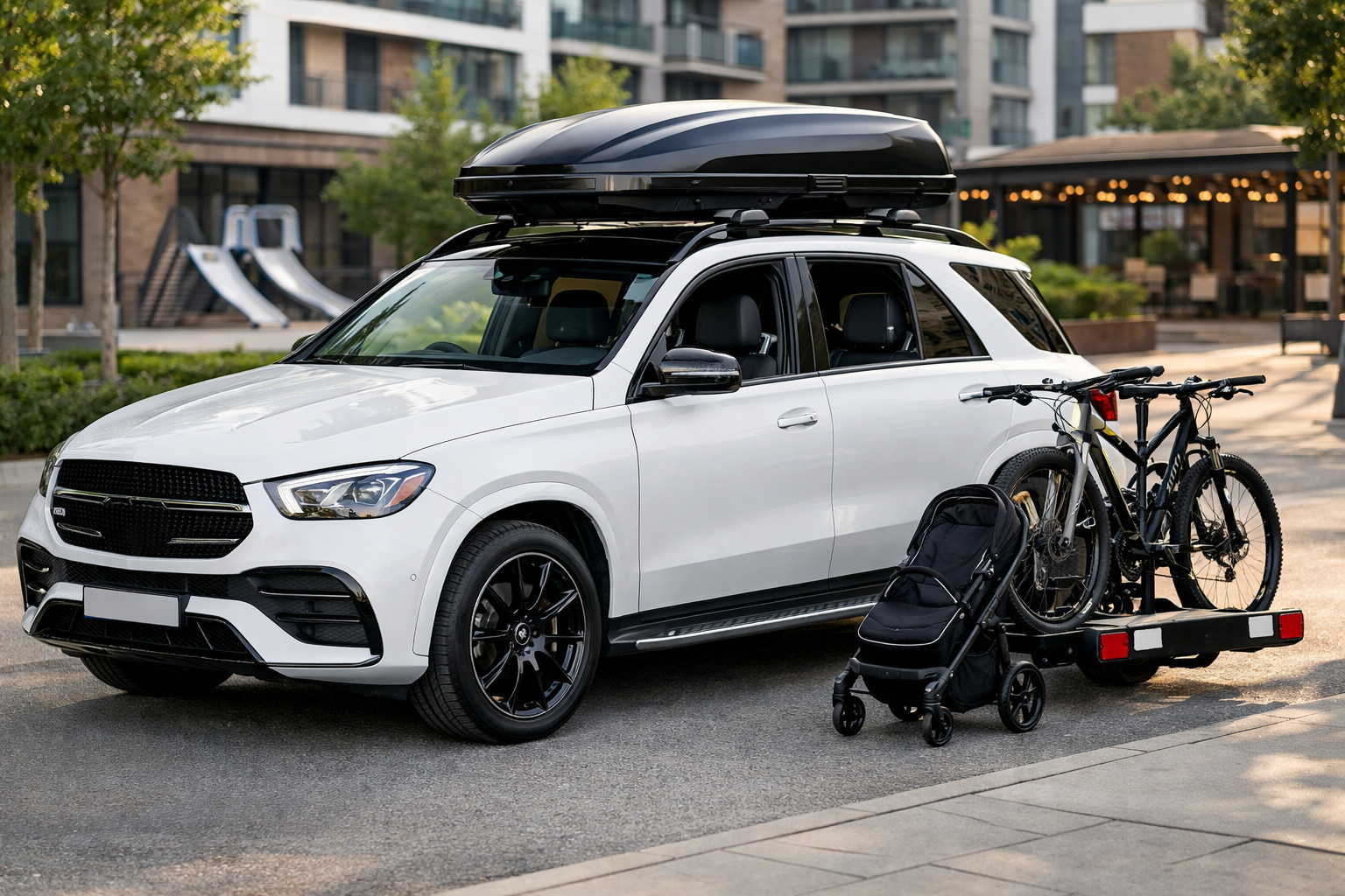 Upgrade de départ du Mercedes GLE W167 pour la ville et la famille