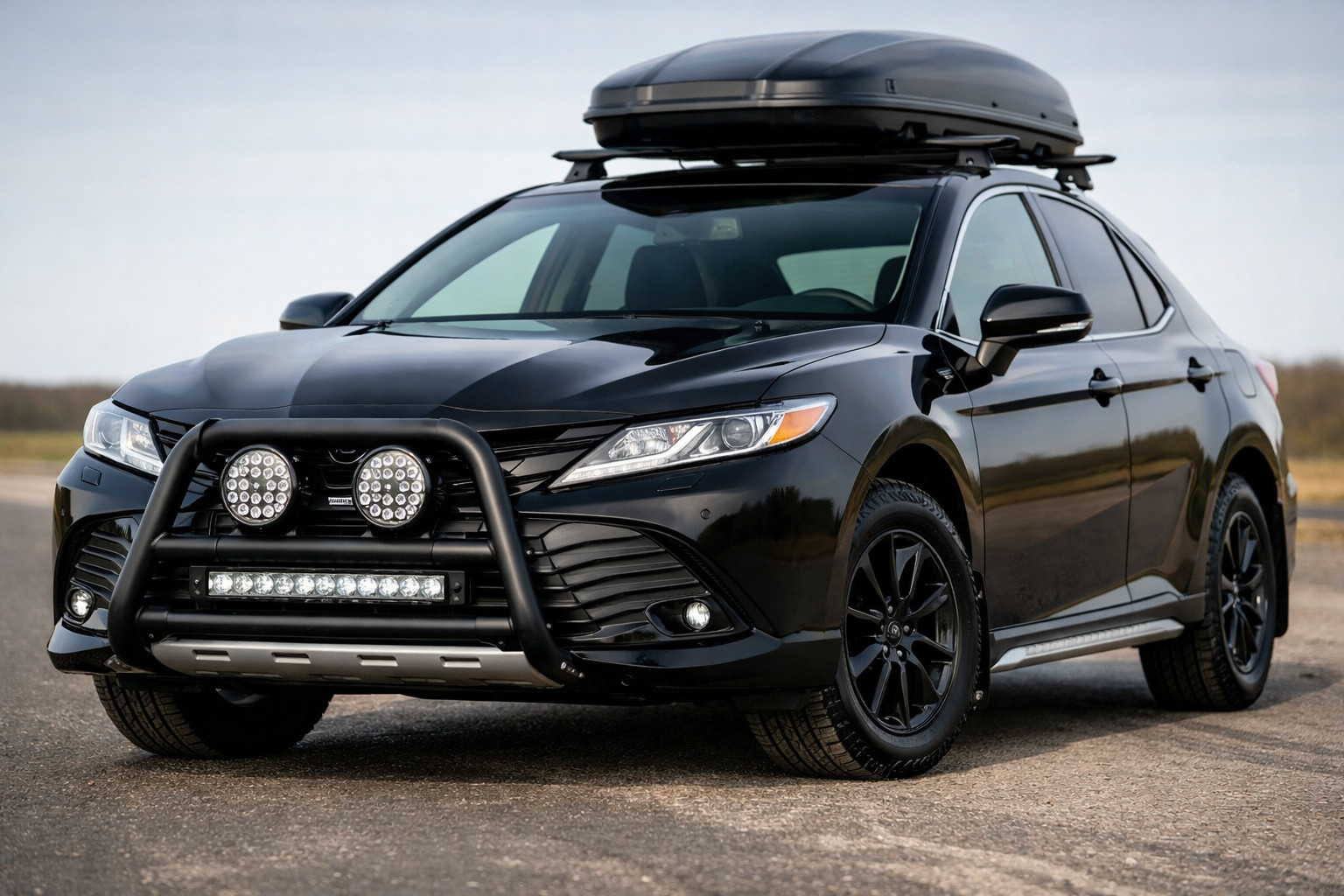 Toyota Camry 2017–2023 : pack pour piste et protection de l’avant
