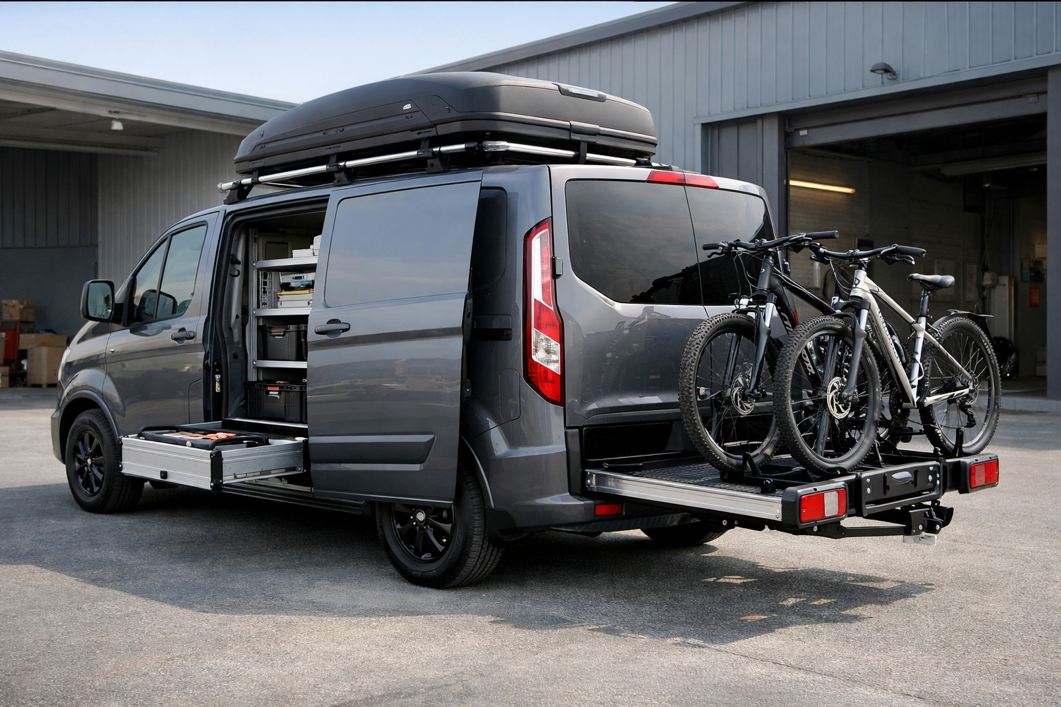 Upgrade de départ du Ford Custom pour pro et chargement
