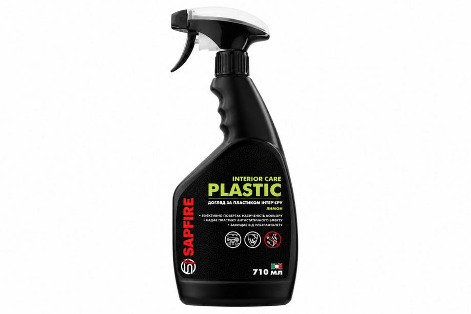 Nettoyant et polish plastiques 710 ml SAPFIRE Plastic Cleaner & Polish - citron SONAX Image