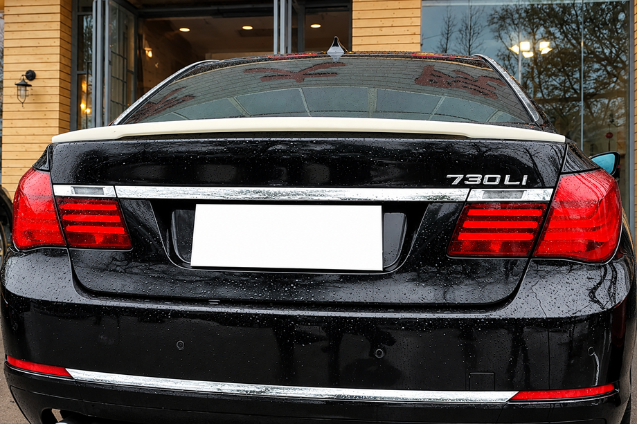 BMW 7 Series F01/F02 2008-2015 Aileron DPT (Noir Brillant) Image