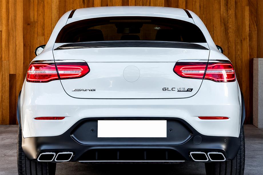 Mercedes GLC X253 2015-2022 Aileron DPT (Noir Brillant) Image