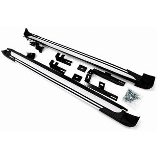 Marchepieds latéraux OEM V4 Silver (2016-2018, 2 pcs, aluminium) Toyota Rav 4 2013-2018 photo 3