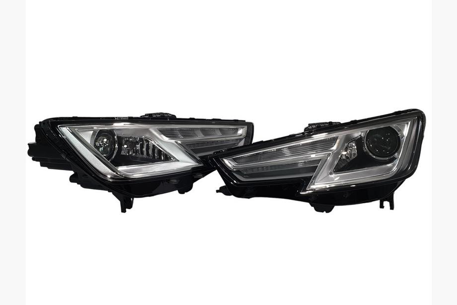 Audi A4 B9 2015-2024 Phares avant LED (2015-2020, halogène vers LED, 2 pcs) Photo 1