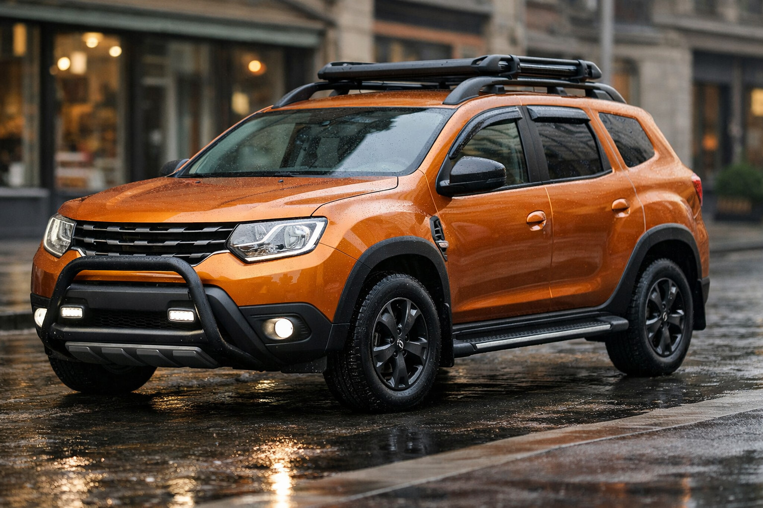 Upgrade de départ Renault Duster 2018–2024 : ville et gadoue