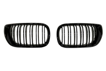 BMW 3 Series E46 1998-2006 Grilles haricots M-Look DPT (1997-2001, noir brillant) photo 1