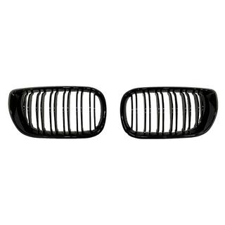 Grilles haricots M-Look DPT (1997-2001, noir brillant) BMW 3 Series E46 1998-2006