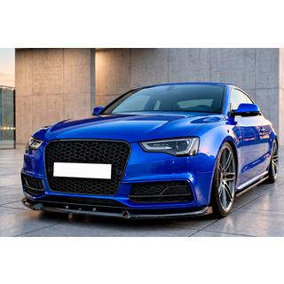 Lame avant de pare-chocs Lip DPT V3 (2011-2015, noir brillant) Audi A5 2007-2015 photo 1