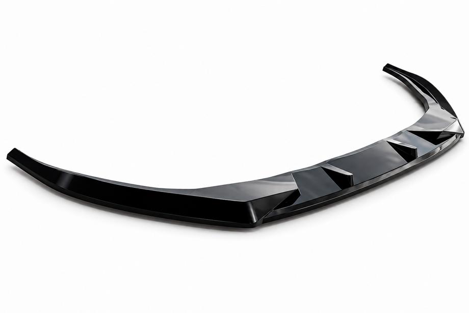Audi A3 2020- Lame avant de pare-chocs Lip DPT V1 (Pour RS3, 2024+, noir brillant) Photo 2