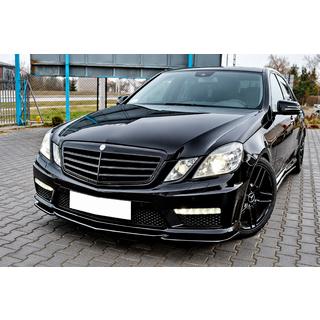 Lame avant DPT (pour E63 AMG, 2009-2012, noir brillant) Mercedes E-class W212 2009-2016 photo 1