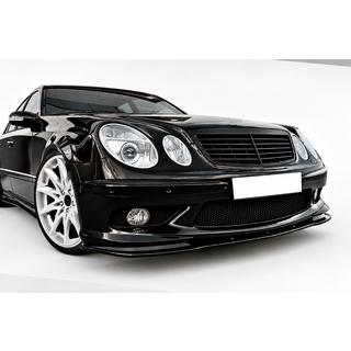Lame avant DPT (pour AMG, 2002-2006, noir brillant) Mercedes E-class W211 2002-2009