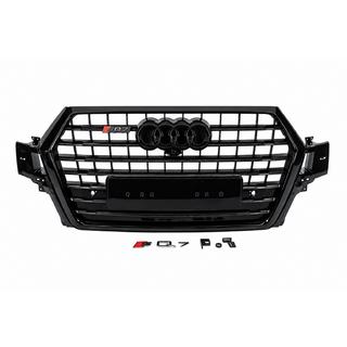 Calandre avant style SQ7 (2015-2019, noire) Audi Q7 2015–2026