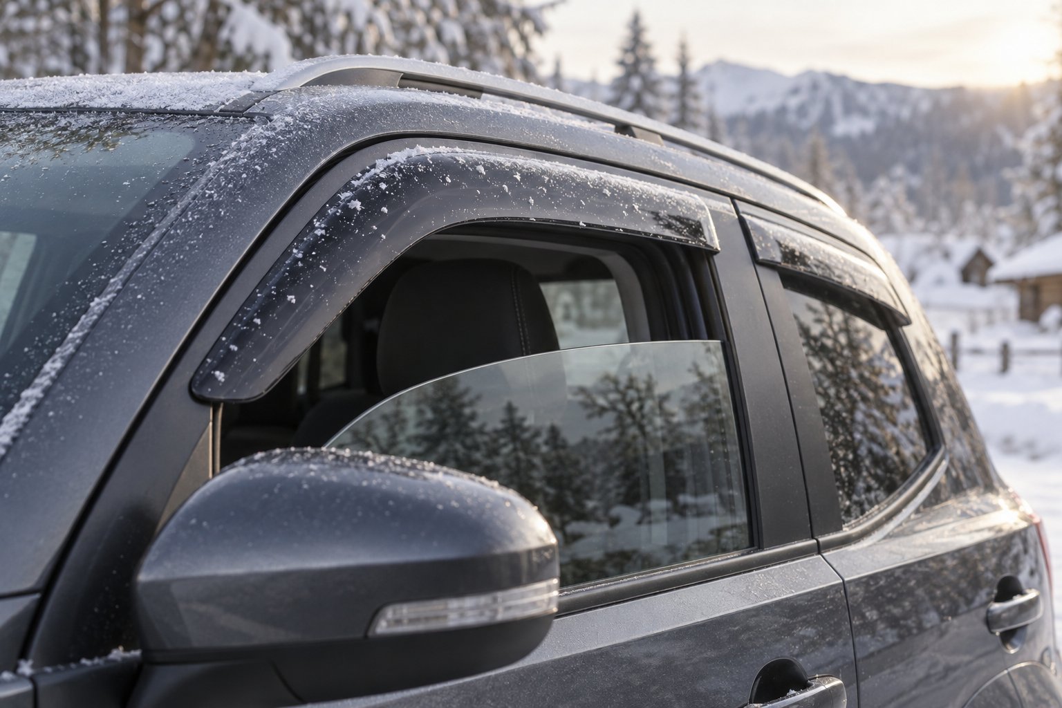 Les déflecteurs de vitres gèlent-ils en hiver, faut-il les retirer ?