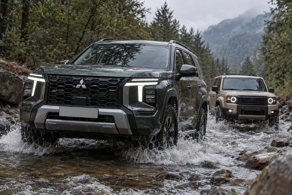 Mitsubishi Pajero 2027 vs Toyota Land Cruiser Prado 250 : quel SUV à châssis séparé choisir Photo 1