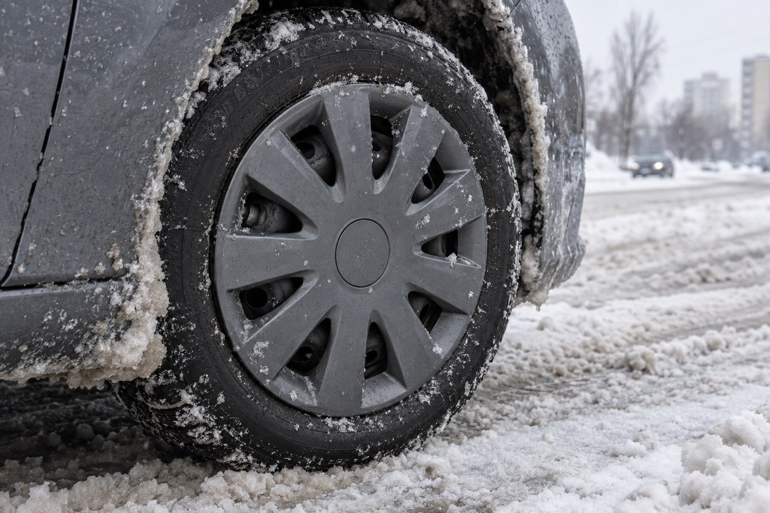 Enjoliveurs en hiver : tombent-ils dans la neige et comment les fixer ?