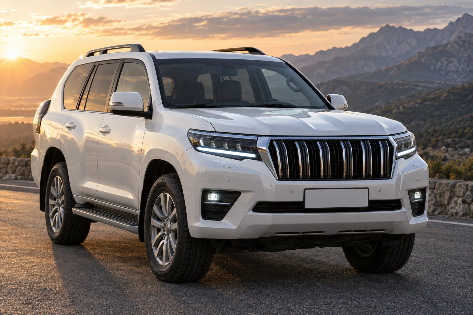 Toyota Land Cruiser Prado 150 façon restylage 2017+ : kits et pièces à remplacer
