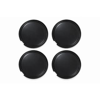 Caches-moyeux noirs pour jantes (56×52 mm, lot de 4) photo 1