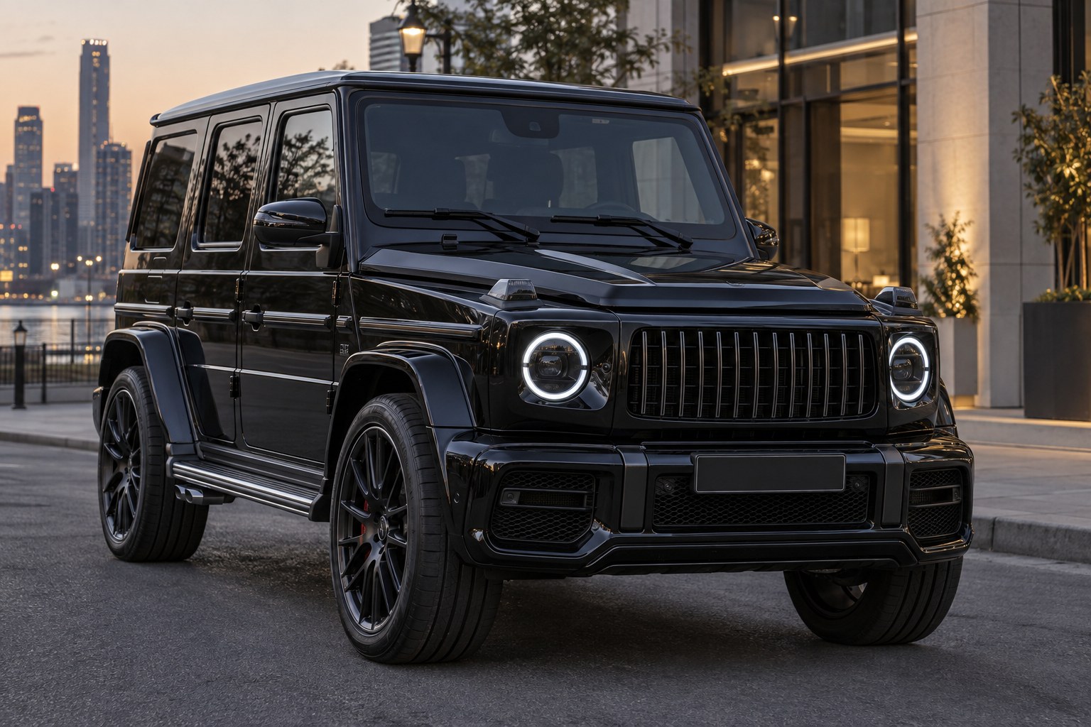 Mercedes G-Class W463 style G63 2018+: que peut-on monter – pare-chocs, feux, rétroviseurs