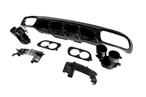 Mercedes E-class W213 2016-2023 Diffuseur arrière avec embouts d’échappement E53-Design Black (pour Base) photo 2