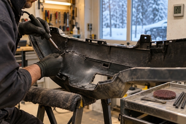 Pourquoi les kits carrosserie et pare-chocs en plastique se fissurent au froid, et comment l’éviter