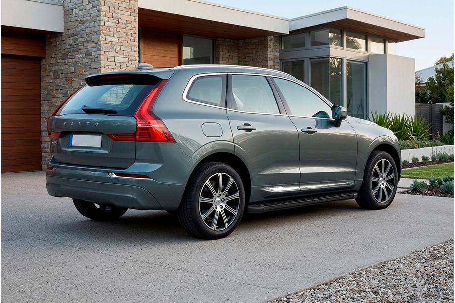 Volvo XC60 2017- Marchepieds latéraux Fullmond Black (2 pcs, aluminium) Image