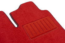 Renfort talon en velours (rouge) photo 1