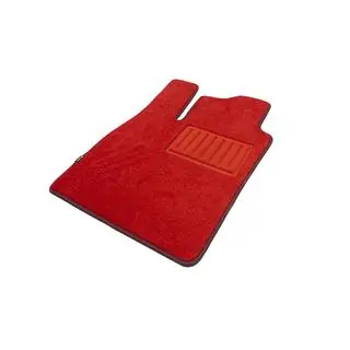 Renfort talon en velours (rouge) photo 3