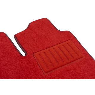 Renfort talon en velours (rouge)