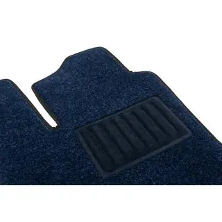 Renfort de talon en velours (bleu) photo 1