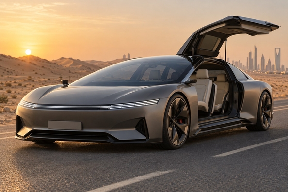 Ceer Exobot : l’Arabie saoudite dévoile ses premiers VE — berline et SUV de 850 ch Photo 2