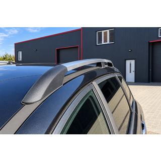 Barres longitudinales de toit chromées (HB) Renault Megane II 2004-2009 photo 1