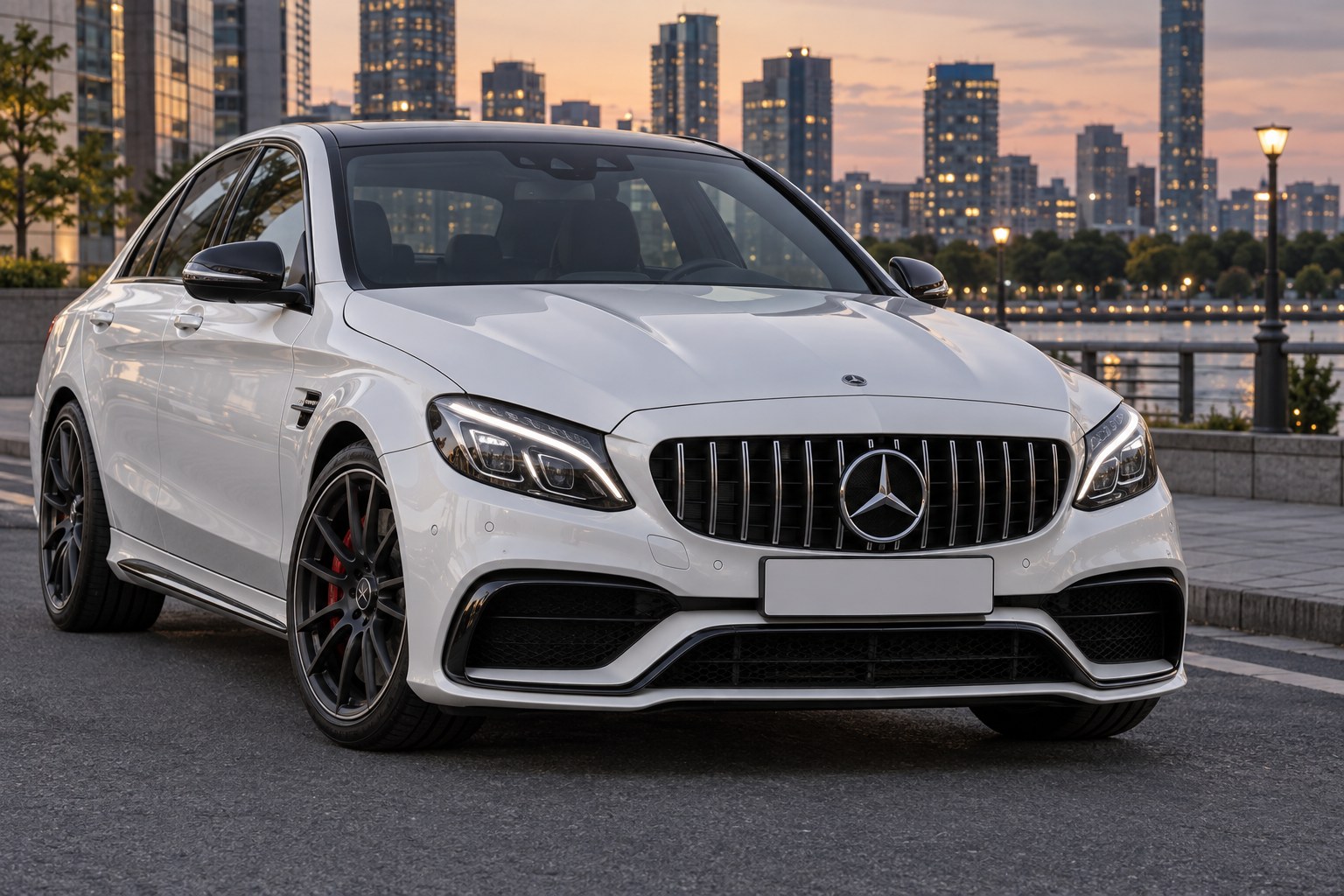 Mercedes C-Class W205 style W206 ou C63 AMG : restylage et kit carrosserie – que peut-on monter