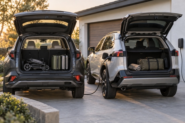 Hyundai Tucson NX5 ou Toyota RAV4 2026 : quel SUV familial choisir ? Photo 1