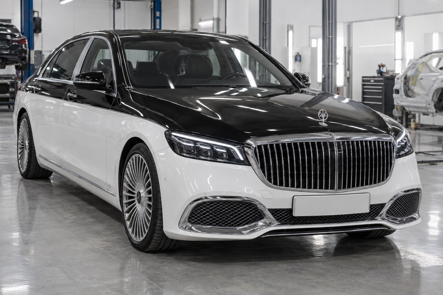 Mercedes S-Class W221 au style W222 ou W223 : restylage deux générations plus tard – Maybach et S63 inclus