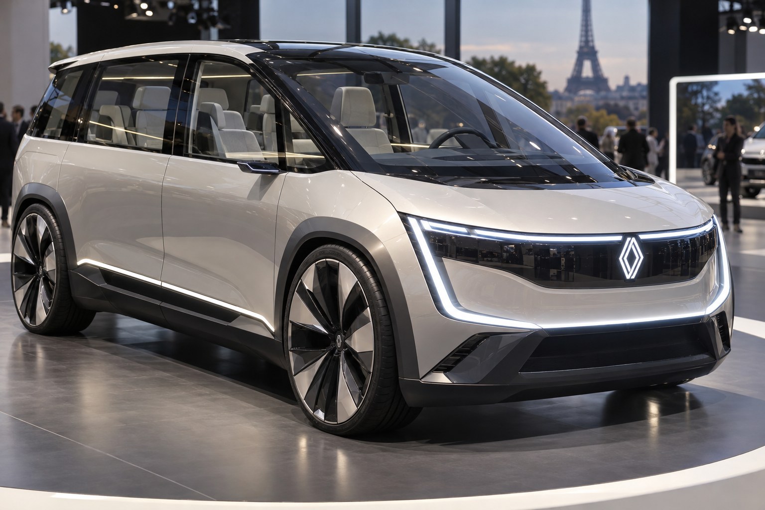 Renault E-Space Concept : un monospace électrique en hommage à l’Espace 1984 – dévoilé à Paris