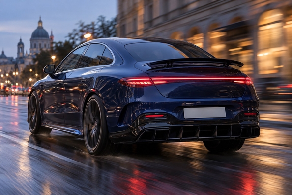 Mercedes-AMG CLA 45 : la berline sportive du nouveau CLA, dévoilée à Paris Photo 1