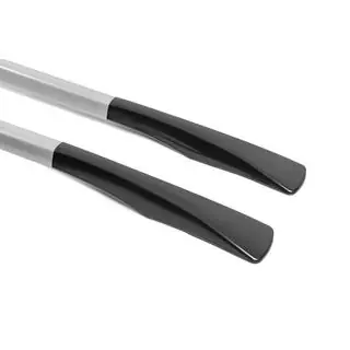 Barres longitudinales de toit d’origine grises (aluminium, fixation par ruban adhésif double face) Nissan Qashqai 2010-2014 photo 4